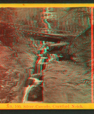 Silver Cascade, Crawford Notch. [ca. 1872] 1858?-1895?