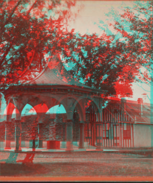 [Gazebo, Eldridge Park, Elmira, N.Y.] [1865?-1880?]