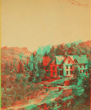 Gen. Palmer's residence, Glen Eyrie, Colorado. 1870?-1890?