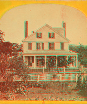 Capt. Lane's house. 1858?-1890?