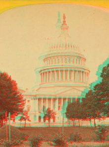 U.S. Capitol. Washington, D.C., from East Park. [1868-ca. 1885] 1859?-1905?