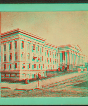 Patent Office, Washington. 1860?-1895? [1866-1870]