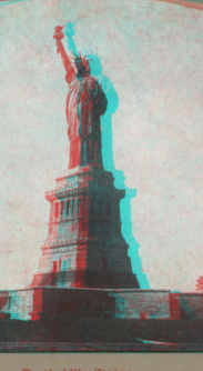 Bartholdi's statue [the Statue of Liberty]. 1865?-1910?