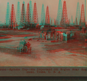 Spindle Top, an important oil region near Beaumont, Texas, U.S.A. [ca. 1915] 1865?-1915?