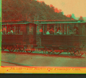 The start. The passenger cars. 1868?-1885?