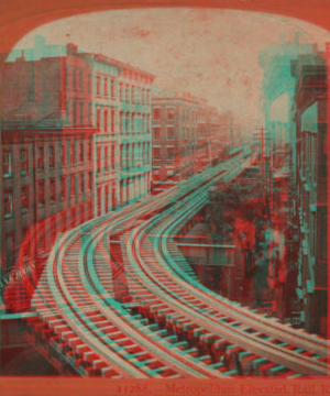 Metropolitan elevated rail road. 1870?-1905?