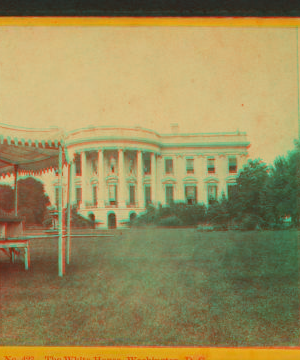 No.423., The White House, Washington, D.C.. 1865-1880 1865-1880?