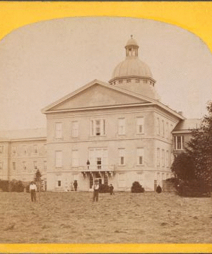 Kirkbride's Insane Asylum, play ground. 1865?-1885?
