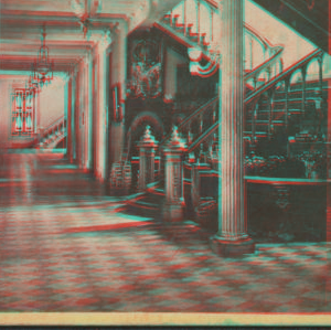 [Powers' Building. Interior Grand Staircase.] [1879?-1890?]