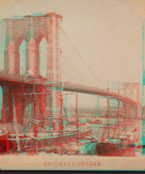 Brooklyn Bridge. [1867?-1910?]