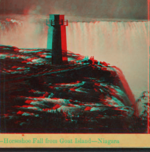 Horseshoe Fall from Goat Island, Niagara. 1865?-1880?