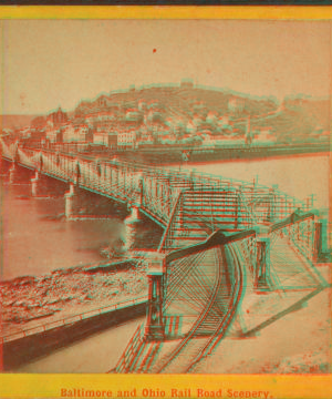 Bollman Iron Bridge, Harper's Ferry, W.Va. 1859?-1885?