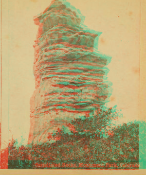 Castellated rocks, Monument Park, Colorado. 1865?-1900?