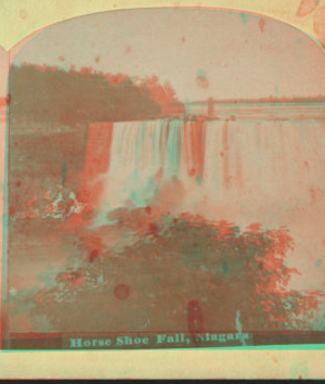 Horse Shoe Fall, Niagara. [1860?-1885?]