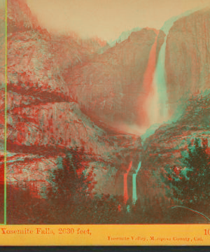 Yosemite Falls, 2630 feet, Yosemite Valley, Mariposa County, Cal. 1861-1873 1861-1878?