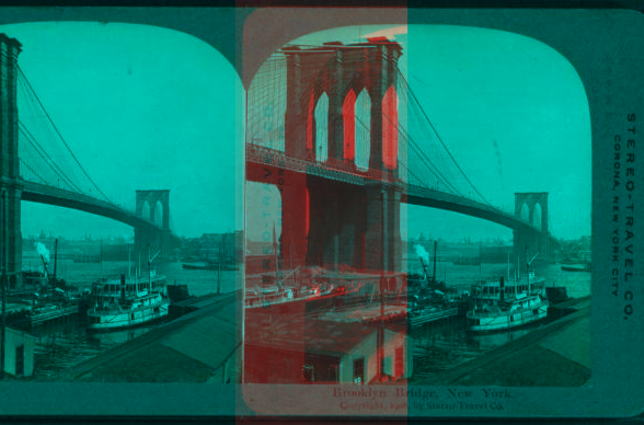 Brooklyn Bridge, New York. c1908 [1867?-1910?]