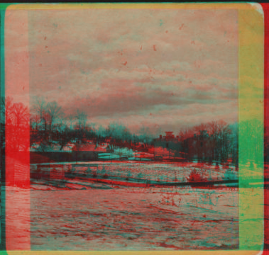 Landscape and sky, High Bridge. [1860?-1915?]