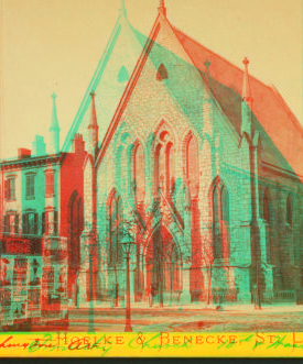 Trinity Church, 10th and Washington ave. ca. 1870 1865?-1890?