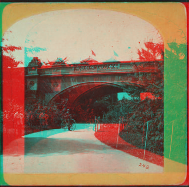 Bridge No. 7, Central Park. [1860?-1900?]