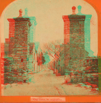 City gates. St. Augustine. 1868?-1905?