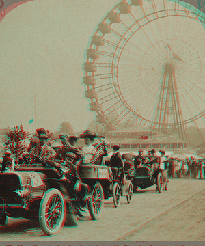 The New York to St. Louis automobile parade. Louisiana Purchase Exposition