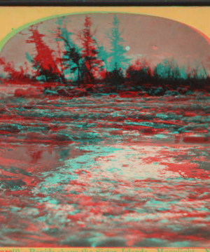 Rapids above the Sister Islands, moonlight, Niagara. 1865?-1880?