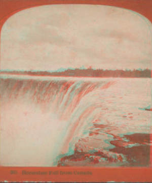 Horseshoe Fall from Canada. 1869?-1880?