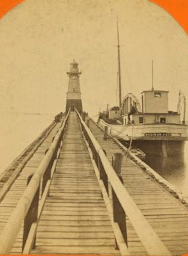 [The U. S. government dock.] 1865?-1899