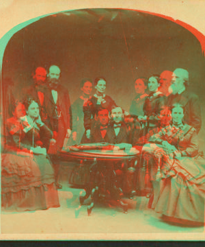 [Group portrait of men and women.] 1870?-1895?