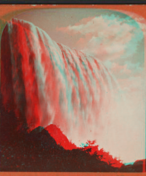 American Falls from below, Niagara, N.Y. 1860?-1895?