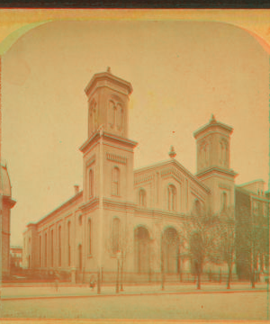 Dr. Willett's church, Philadelphia. 1861-1890?