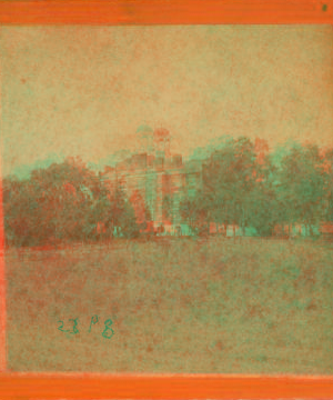 The "Seminary" at Gettysburg. 1880?-1891? 1861-1865 one view copyright 1904