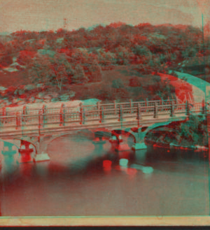 Central Park, Oak Bridge. [1860?-1900?]