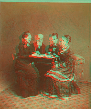 [Group playing game.] 1870?-1895?