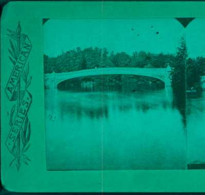 Bow Bridge, Central Park, New York. [1860?-1900?]