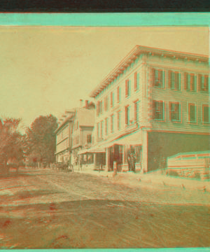 Clark's Block, Main St., New Market, N.H. [1872-1876] 1865?-1885?