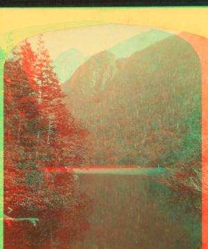 Profile Lake & Eagle Cliff, Franconia Notch. [1876-1899] 1858?-1890?