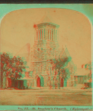 St. Stephen's Church. (Episcopal). 1865?-1883?