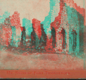 Ruins of Fort Ticonderoga. [1860?-1885?]