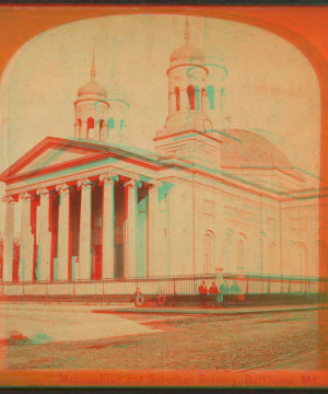 Cathedral. Baltimore. 1858?-1890?