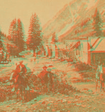 Alta City, Little Cottonwood Canyon, Utah. 1865?-1897