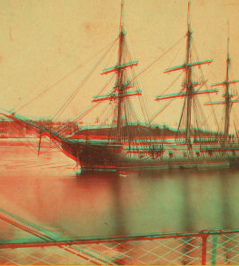 U.S. ship Macedonia, (French, English, and American). [ca. 1880] 1868?-1890?