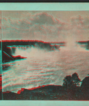 Niagara Falls from Victoria Point. 1860?-1905