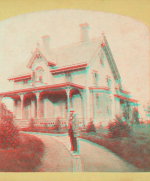 Residence of Mr. Aborn, Prospect St. Orange. 1858?-1875? [ca. 1860]