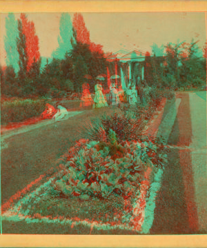 Front of Parterre. 1870?-1900? 1866-1874