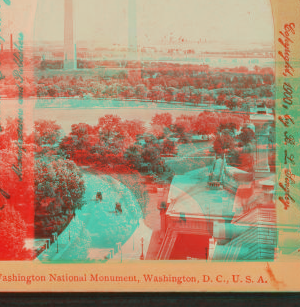 Washington National Monument, Washington, D.C., U.S.A.. 1900 1859?-1905?