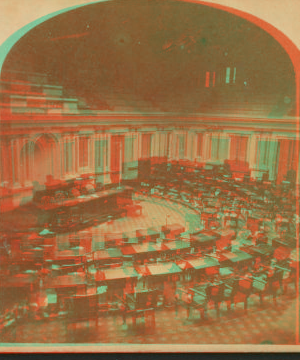 The Senate Chamber. 1870?-1895?