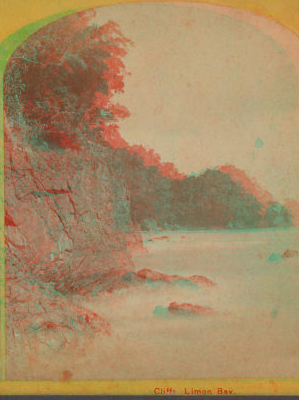 Cliffs, Limon Bay. 1870?-1871? 1871