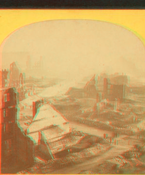 Panorama from new P.O. building. 1872