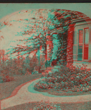 "Glen Side." The residence of J. T. Earl, Ithaca, N.Y. (porch view). [1879?-1883?]